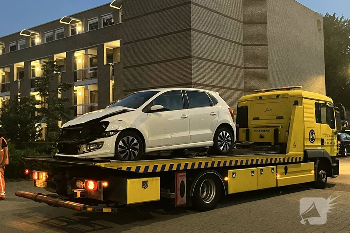 Forse schade aan auto's na botsing