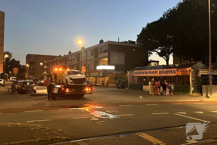 Forse schade aan auto's na botsing
