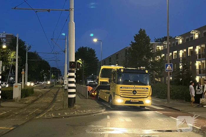 Forse schade aan auto's na botsing