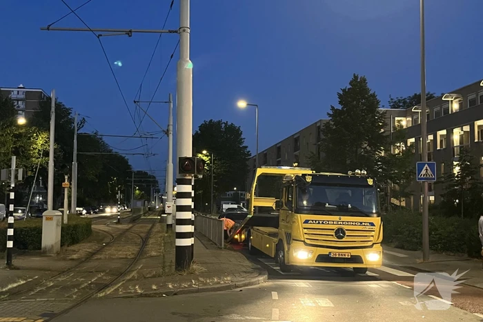 Forse schade aan auto's na botsing