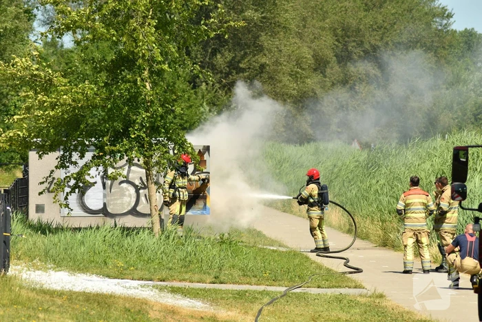 Veel rookontwikkeling door brand in elektrakast