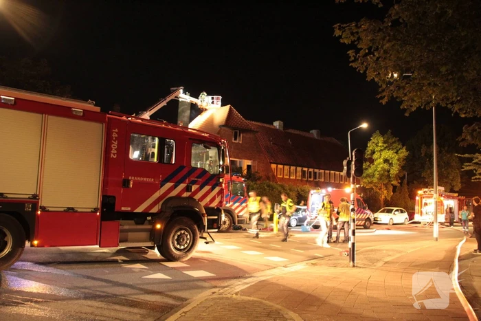 Uitslaande zolderbrand
