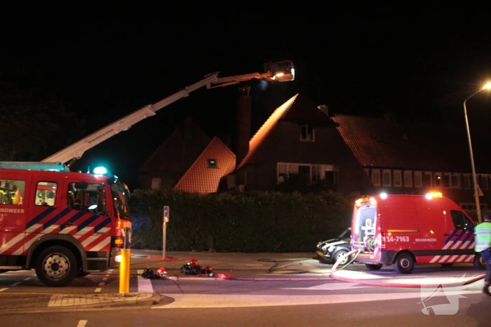 Uitslaande zolderbrand