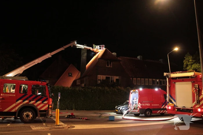 Uitslaande zolderbrand