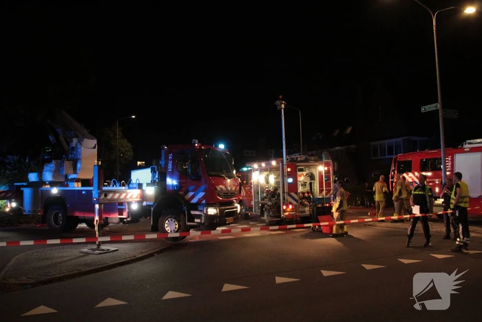Uitslaande zolderbrand