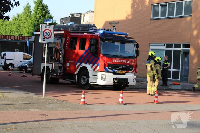 Hevige schade bij ongeval op kruising