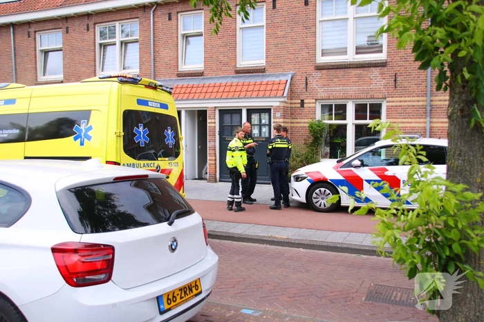 Persoon in wang gestoken verdachten aangehouden