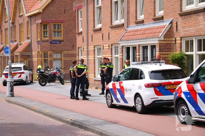 Persoon in wang gestoken verdachten aangehouden