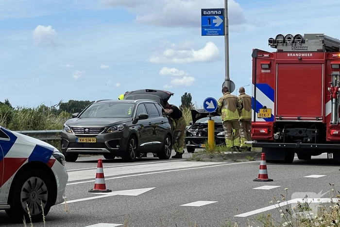 Drie personenwagens betrokken bij kettingbotsing