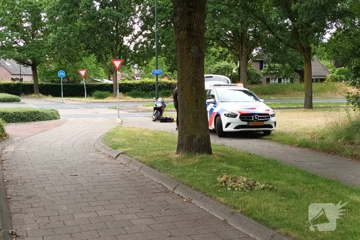 Veel schade aan motor na ongeval