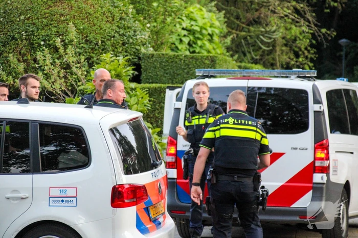 Veel politie aanwezig bij verdachte situatie