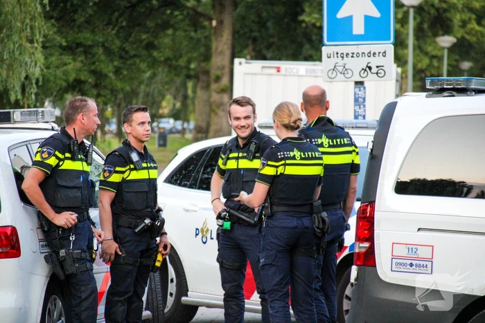 Veel politie aanwezig bij verdachte situatie
