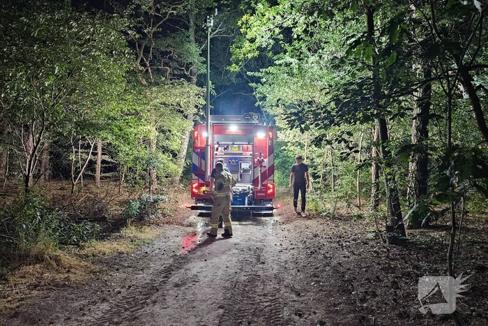 Brandweer heeft bosbrand snel onder controle