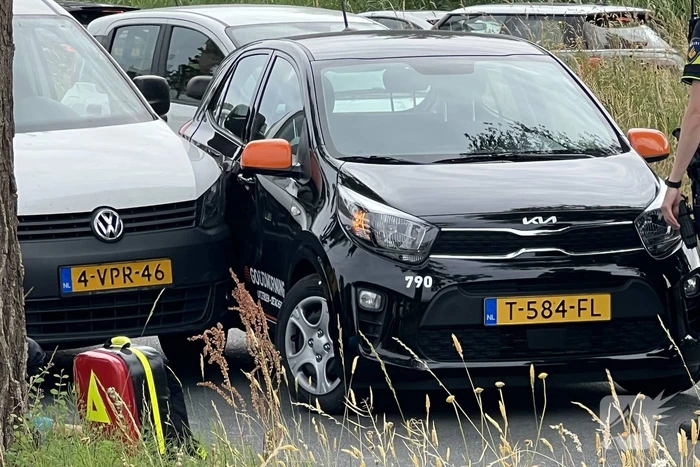 Persoon gewond bij ongeval tijdens voorsorteren