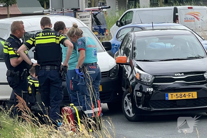 Persoon gewond bij ongeval tijdens voorsorteren