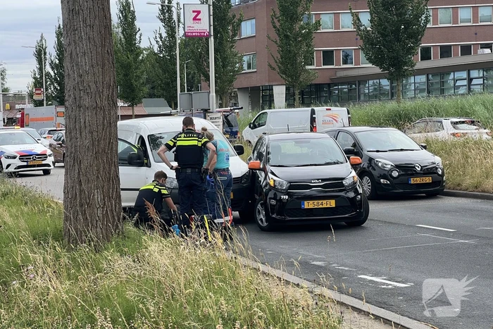Persoon gewond bij ongeval tijdens voorsorteren