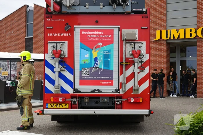 Opnieuw CO-lekkage in supermarkt
