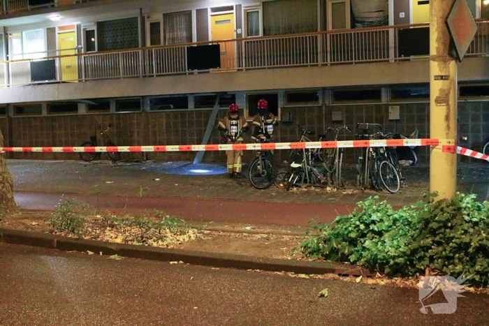 Enorme ravage bij flat na explosie