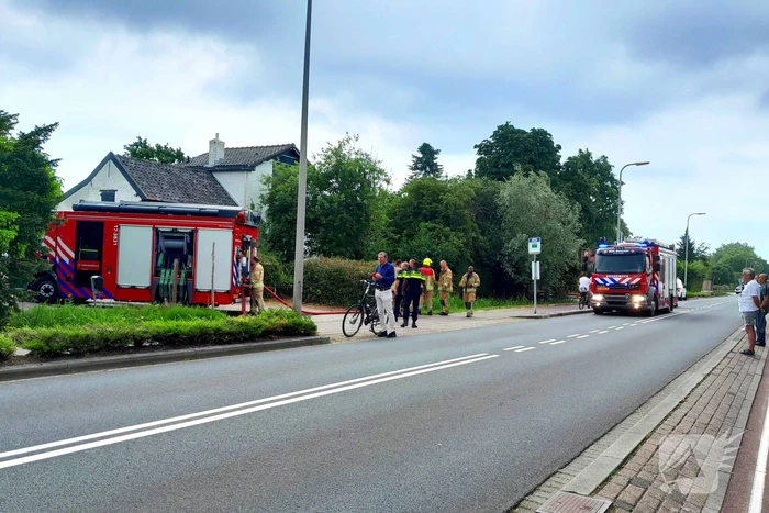 Brand is kas snel onder controle