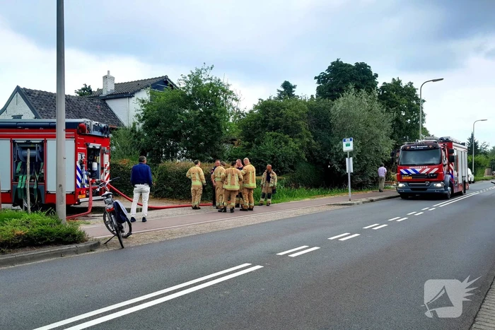 Brand is kas snel onder controle