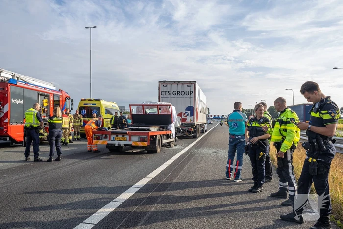 Dode bij aanrijding met vrachtwagen