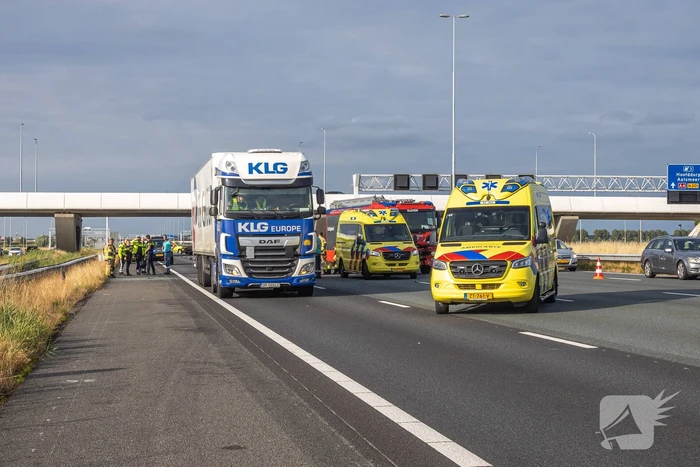Dode bij aanrijding met vrachtwagen