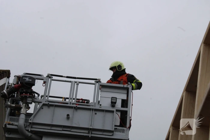 Brand in woning tijdens laswerkzaamheden