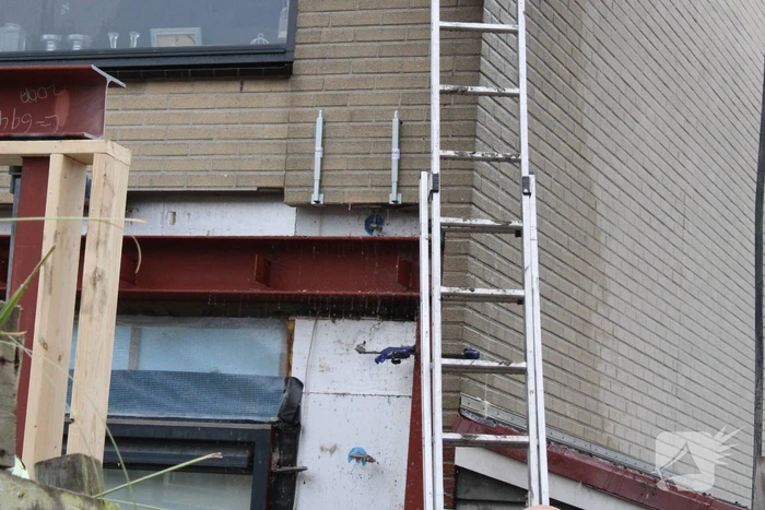 Brand in woning tijdens laswerkzaamheden