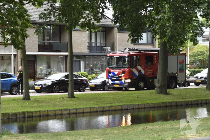 Gasleiding geraakt bij werkzaamheden in tuin