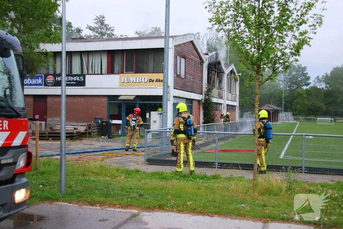 Brand in gebouw van hockeyclub SBHC Xenios