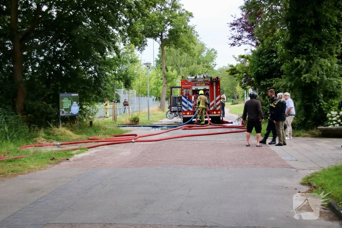 Brand in gebouw van hockeyclub SBHC Xenios