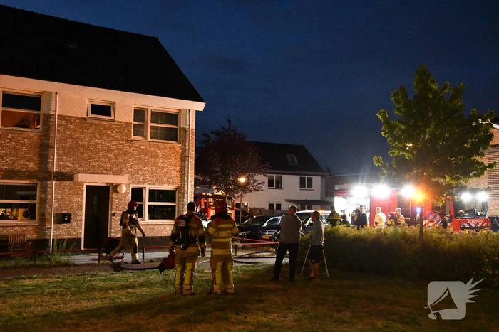 Zolderbrand woning snel onder controle