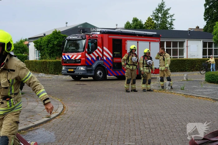 Brand in schuur snel onder controle
