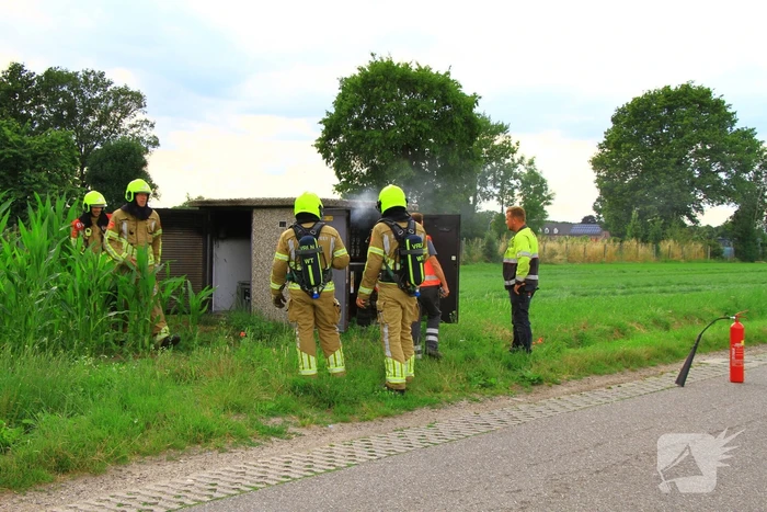 Brand in transformatorhuis