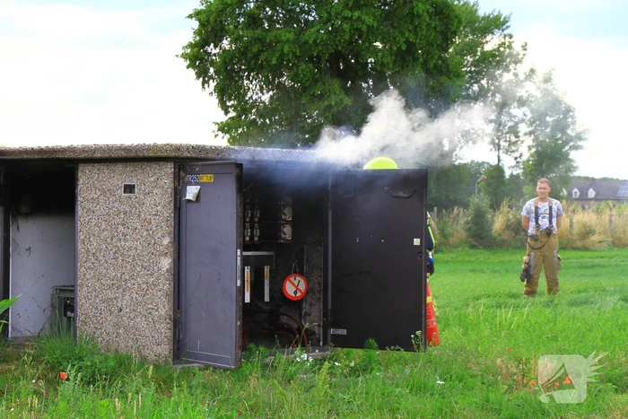 Brand in transformatorhuis