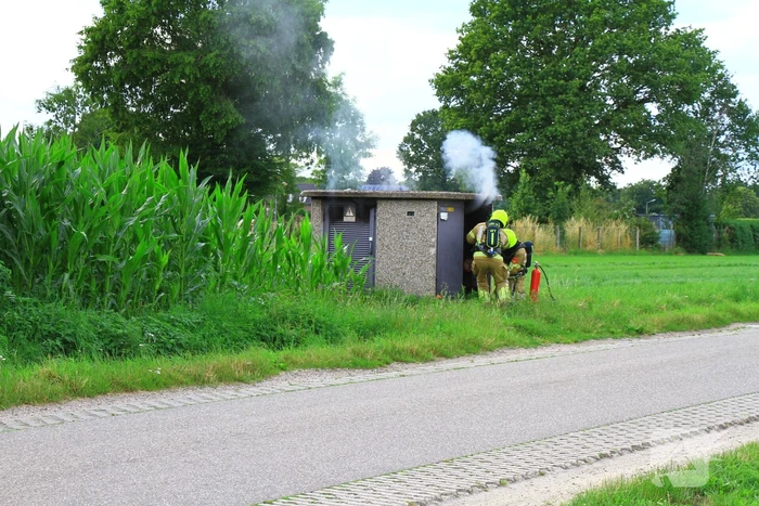 Brand in transformatorhuis
