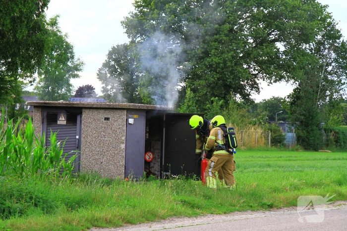 Brand in transformatorhuis