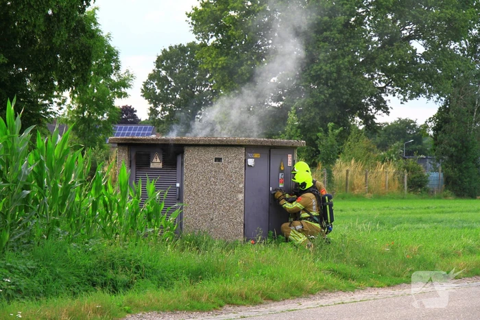 Brand in transformatorhuis