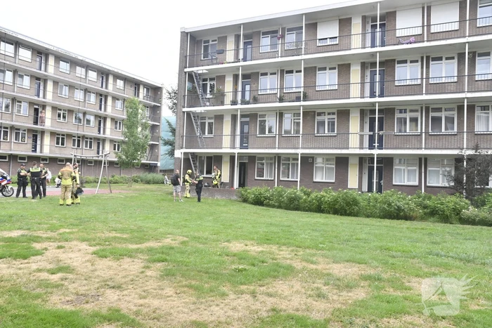 Aanhouding na brandmelding woning