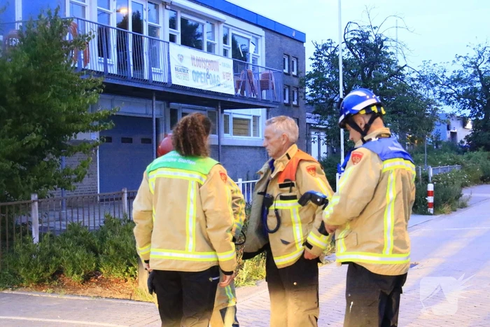 Brand in opslag met fietsaccu's