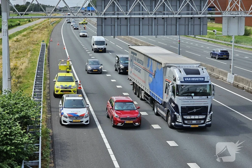 Rijksweg A12 R 107,4 112 melding Ede 