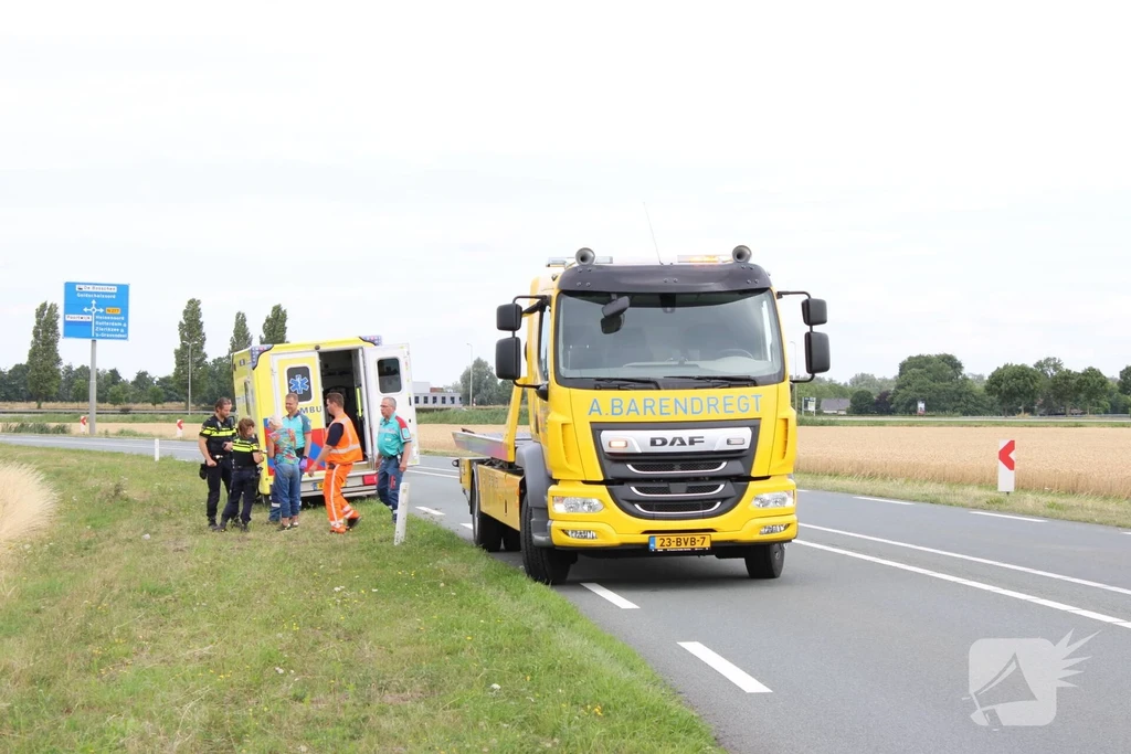 Provincialeweg - N217 13,2 112 melding Oud-Beijerland 