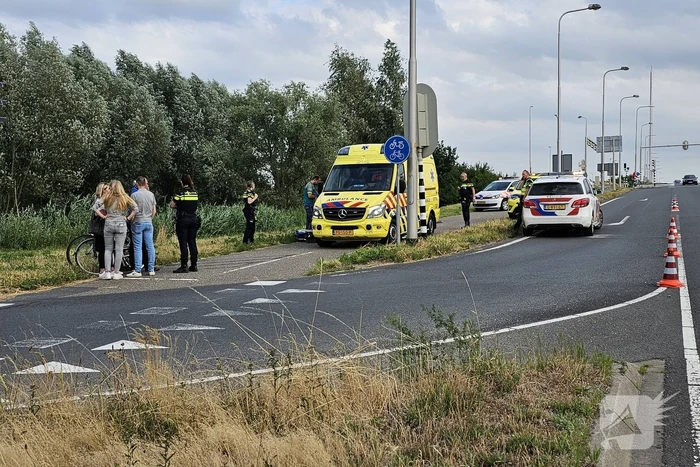 Fietser ernstig gewond na harde val