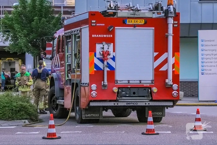 Omgeving rondom ziekenhuis groot afgezet vanwege mogelijke gevaarlijke stof