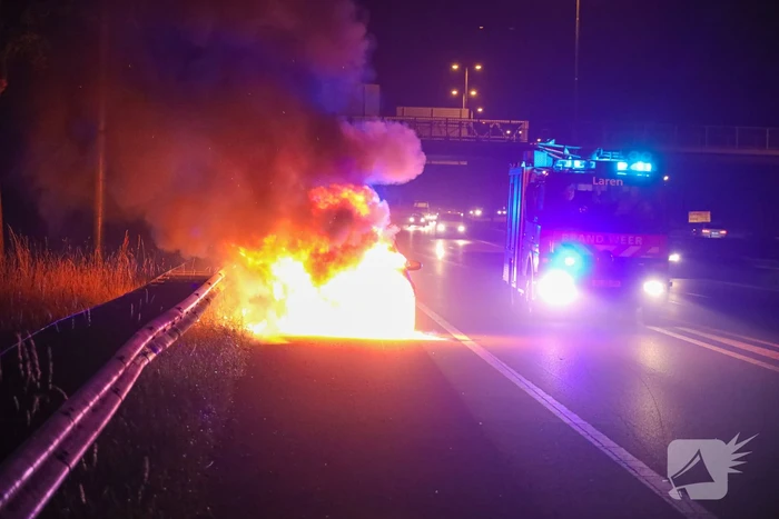 brand rijksweg a1 laren