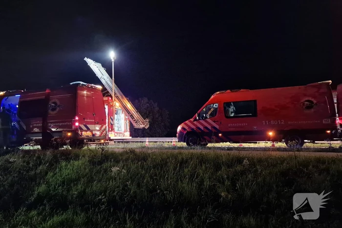 Zwaargewonden nadat auto te water raakt