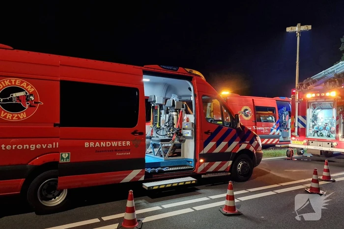 Zwaargewonden nadat auto te water raakt