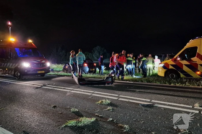 Zwaargewonden nadat auto te water raakt