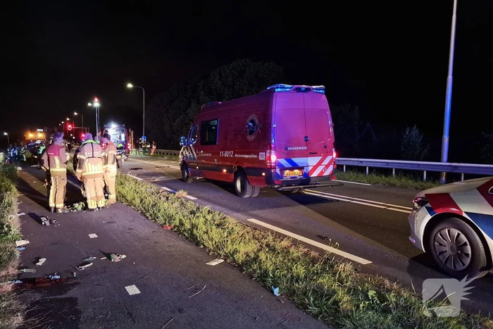 Zwaargewonden nadat auto te water raakt
