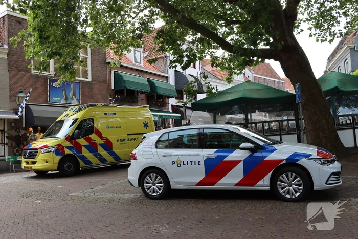 Voetganger gewond bij botsing met fietser
